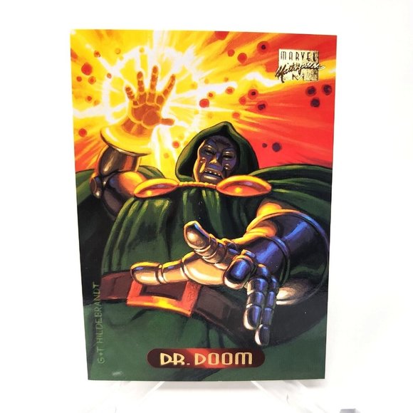 1994 Fleer Marvel Masterpieces DR. DOOM #31 Hildebrandt Brothers (31) - Picture 1 of 2